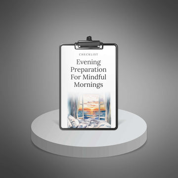 Evening Preparation for Mindful Mornings image 1