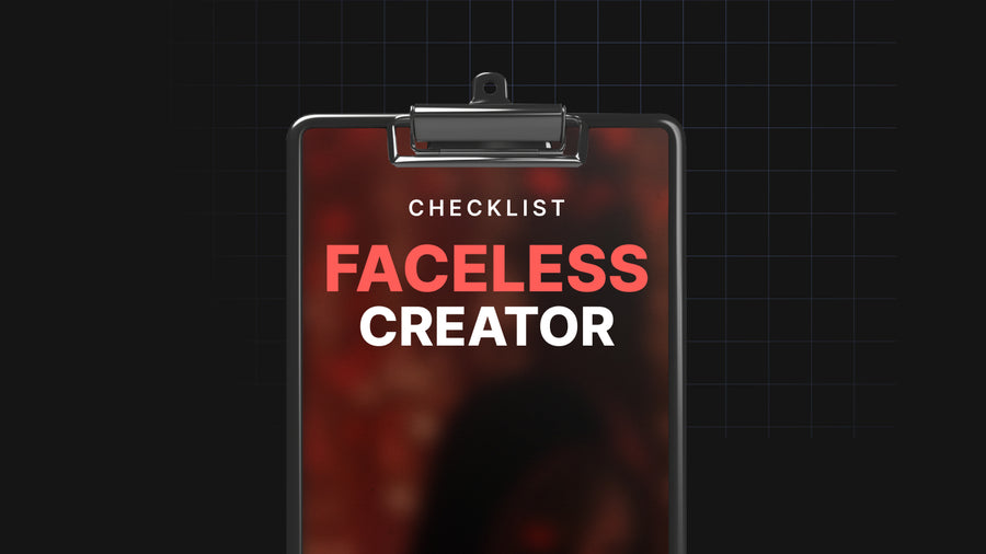 Faceless Creator - Checklist preview