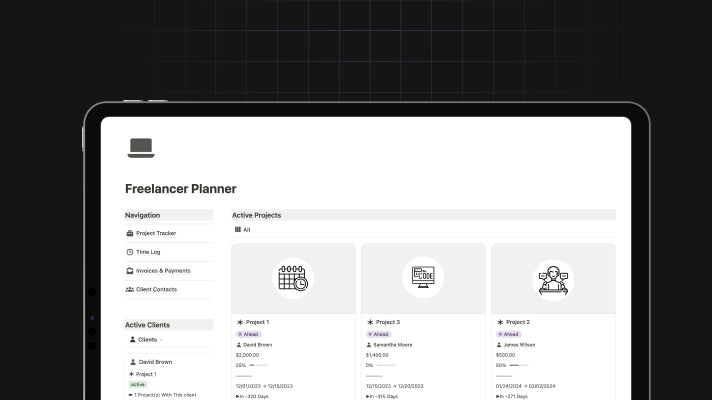 Freelancer Planner preview