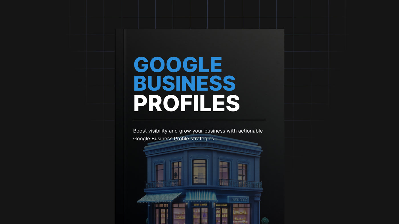 Google Business Profiles - Ebook preview