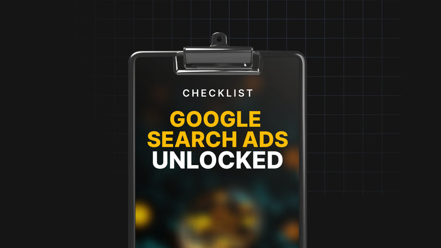 Google Search Ads Unlocked - Checklist preview