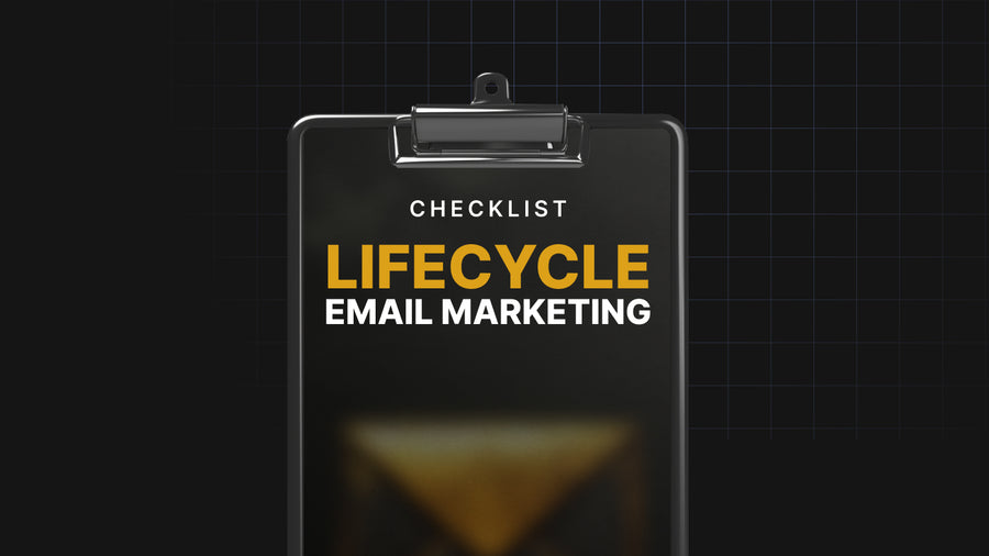 Lifecycle Email Marketing - Checklist preview