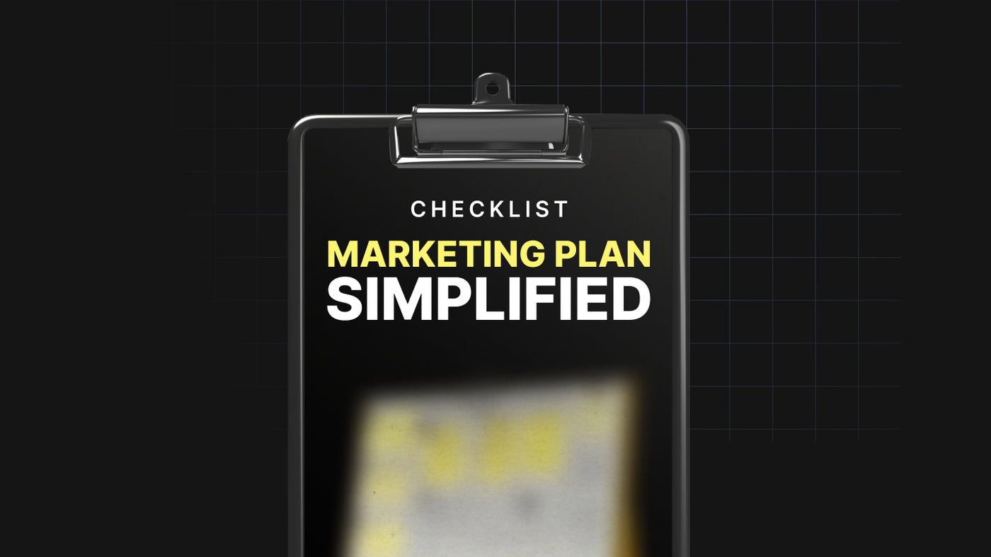 Marketing Plan Simplified - Checklist preview