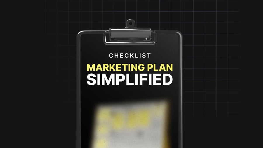 Marketing Plan Simplified - Checklist preview