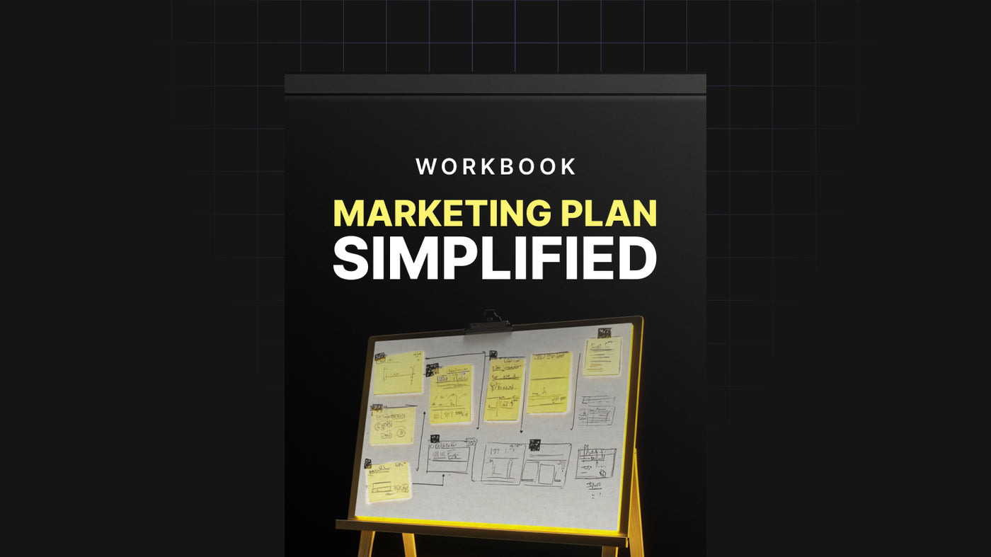 Marketing Plan Simplified - Workbook preview