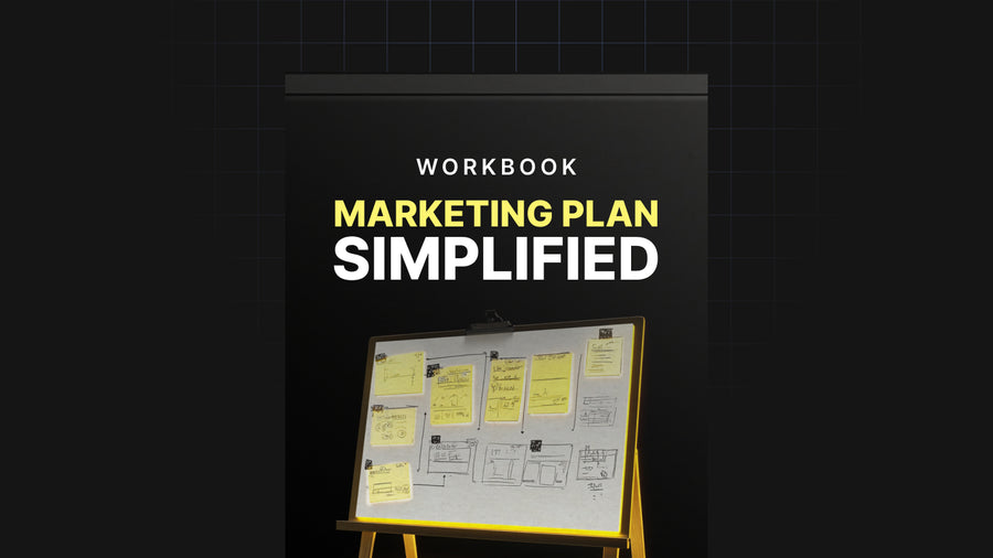 Marketing Plan Simplified - Workbook preview