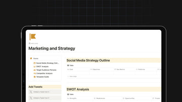 Marketing & Strategy Hub preview