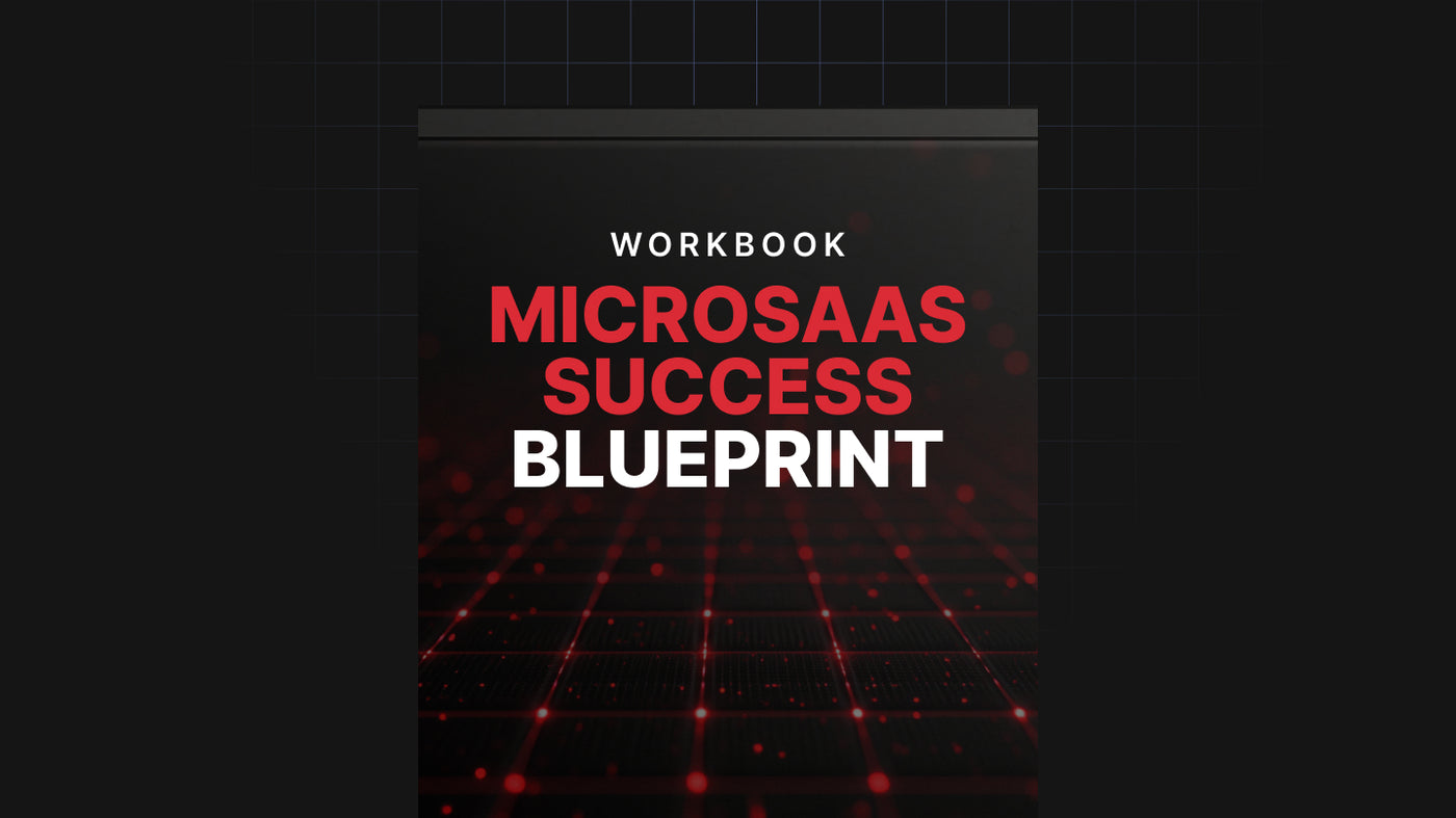 MicroSaaS Success Blueprint - Workbook preview
