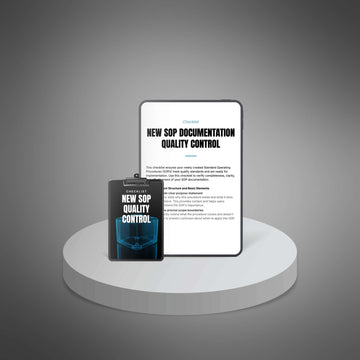 New SOP Documentation Quality Control image 3