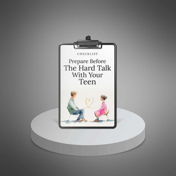 Prepare Before the Hard Talk With Your Teen image 1