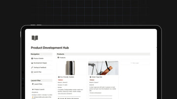Product Development Hub preview