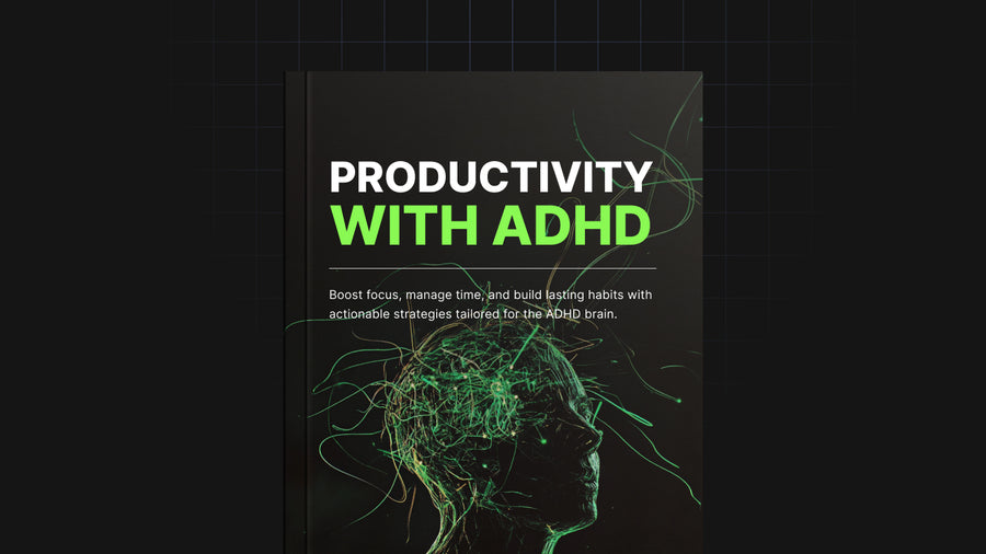 Productivity with ADHD - Ebook preview