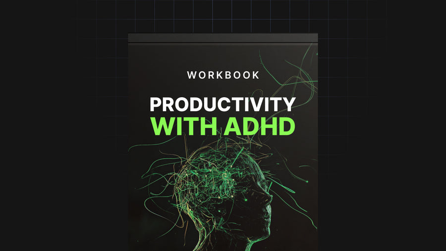 Productivity with ADHD - Workbook preview