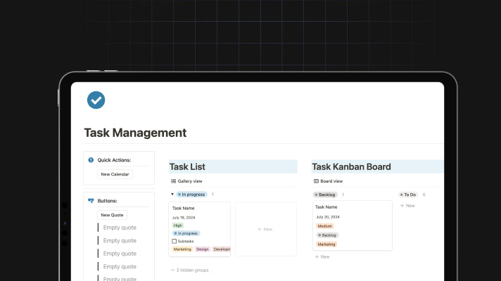 Task Management preview