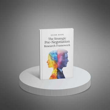 The Strategic Pre-Negotiation Research Framework image 1