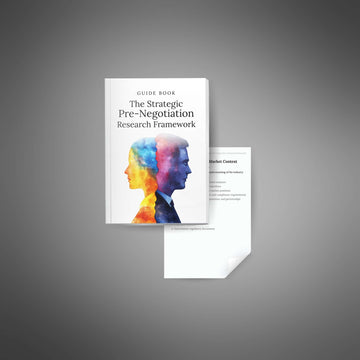 The Strategic Pre-Negotiation Research Framework image 2