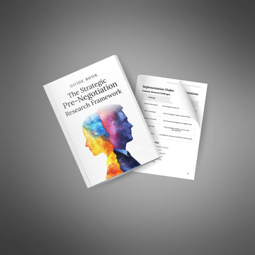 The Strategic Pre-Negotiation Research Framework image 4