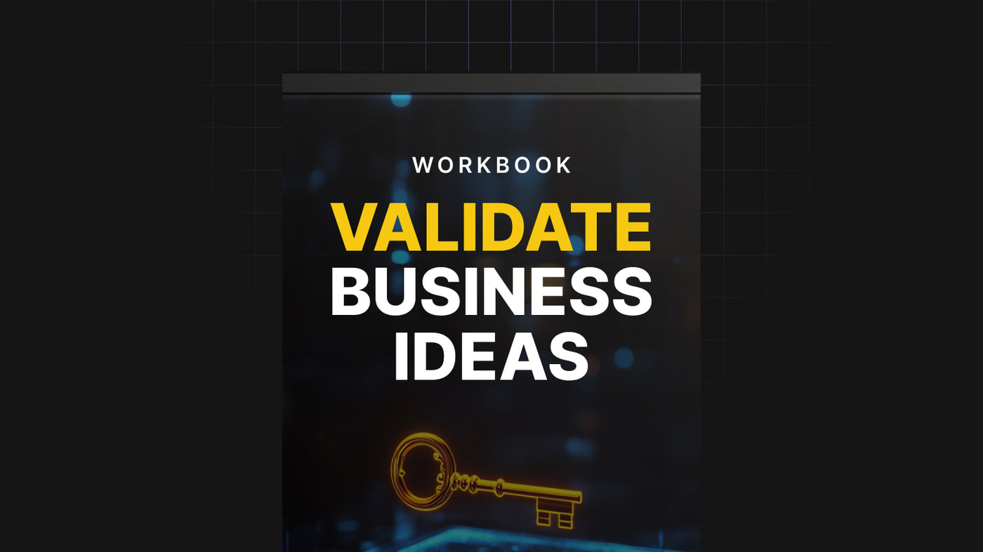 Validate Business Ideas - Workbook preview