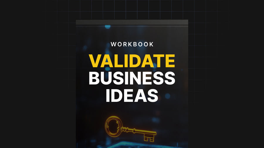 Validate Business Ideas - Workbook preview