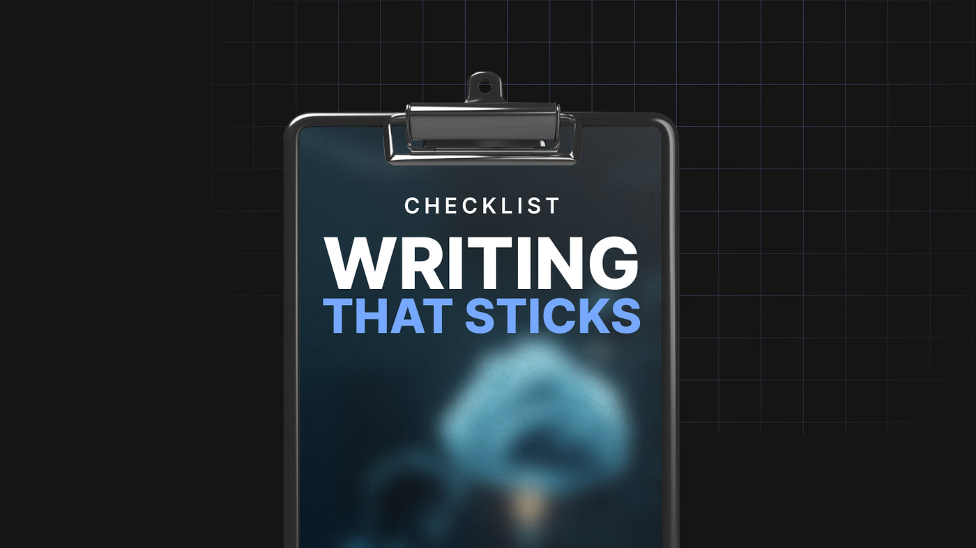 Writing That Sticks - Checklist preview